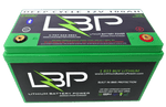 LBP 12V 100Ah Bluetooth Lithium Battery – Deep Cycle LiFePO4 Battery for boat battery, camper battery, trolling motor battery, and solar power systems