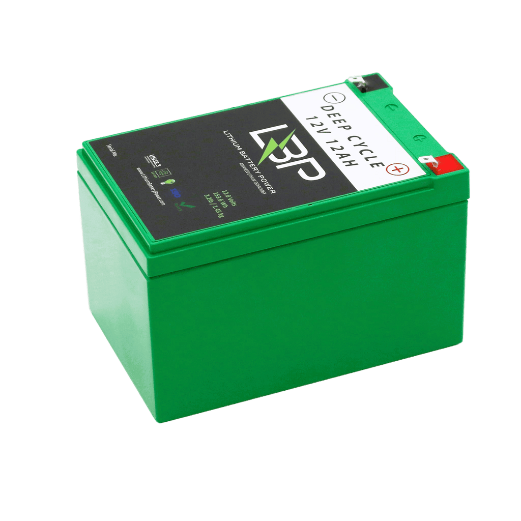 LBP 12V 12Ah Lithium Battery – Lithium Battery Power, LLC