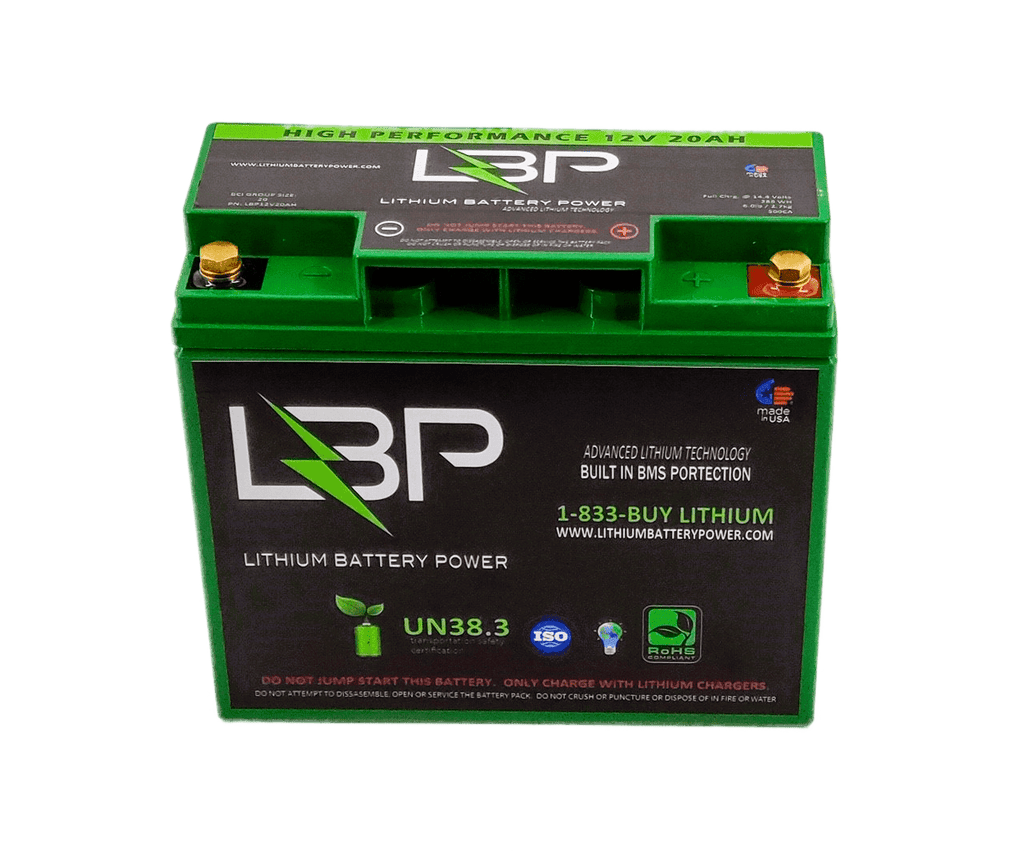 LBP 12V 20Ah High Performance Lithium Battery