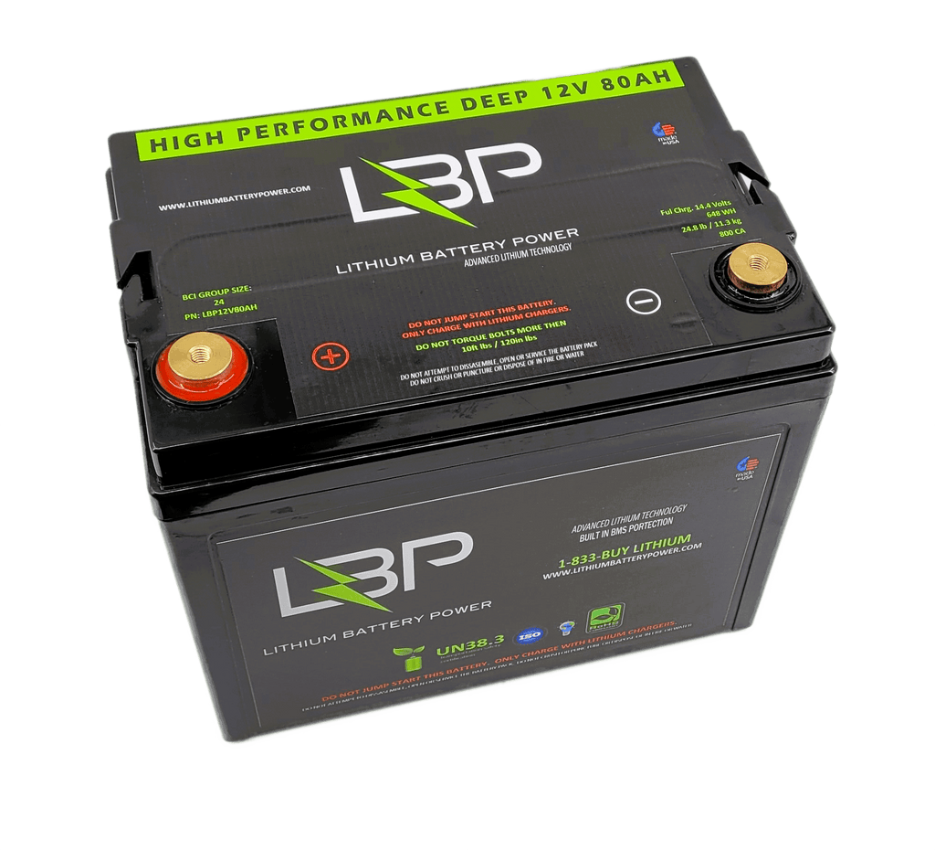 LBP 12V 80Ah High Performance Lithium Battery – Lithium Battery