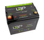 LBP 12V 80Ah High Performance Lithium Battery with durable green and black design, ideal for marine, camper, and solar applications – Lithium Battery Power, LLC.