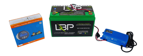 LBP 24V 75Ah Trolling Motor Lithium Battery Kit - Lithium Battery Power, LLC