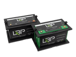 Custom lithium battery tray measuring 13.37" x 6.75" made from durable, marine-grade Starboard material, designed for secure mounting of lithium batteries – Lithium Battery Power, LLC
