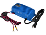 Victron 24V 12A IP65 waterproof Bluetooth lithium battery charger from Lithium Battery Power, designed for 24V lithium and lead-acid battery charging