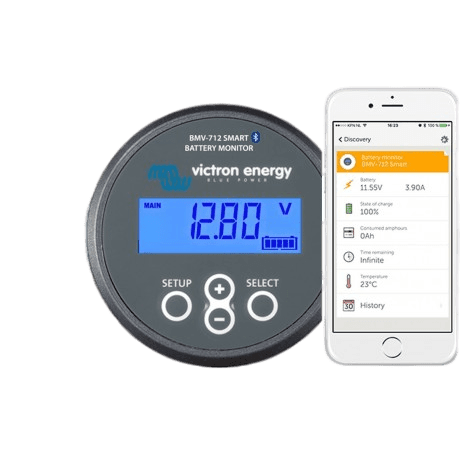 Victron BMV-712 Bluetooth Smart Gauge - Lithium Battery Power, LLC