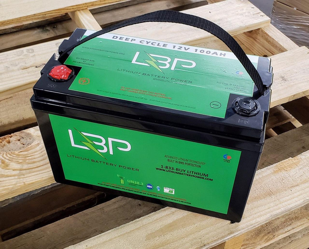 LBP 12V 100Ah ECO Lithium Battery – Lithium Battery Power, LLC