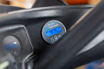 Victron BMV-712 Smart battery monitor with built-in Bluetooth from Lithium Battery Power, displaying voltage, current, state of charge, and time-to-go for 12V–48V battery systems
